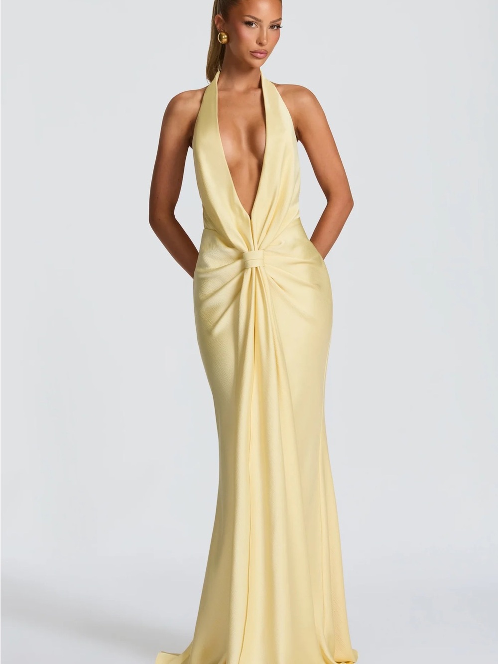 Babyboo Linette Gown - Lemon